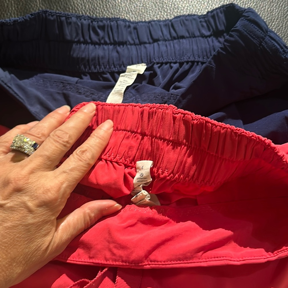 Lululemon Bundle Of Drawstring Shorts - image 4